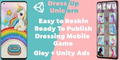 Dress Up Unicorn Unity