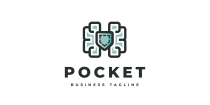 Smart Pocket Logo Template Screenshot 1