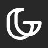 Letter G line art logo design template