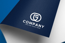 GG letter minimal logo design template Screenshot 3