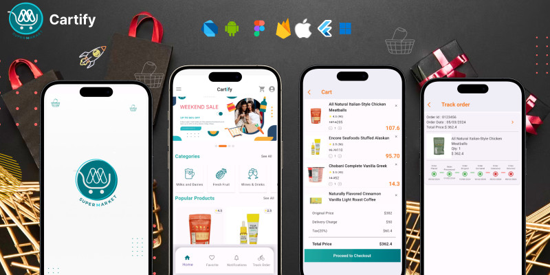 Flutter Cartify - Flutter eCommerce App