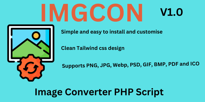 IMGCON - Image Converter PHP Script