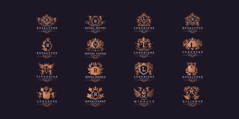 Luxury Monograms Professional Logos