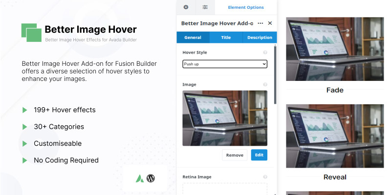 Better Image Hover Effects for Avada Builder