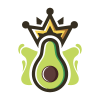 King Avocado Logo Template
