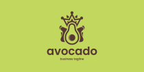 King Avocado Logo Template Screenshot 2