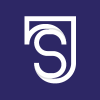 JS letter outline logo design template