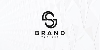 Letter S or SS Minimal Logo Design Template