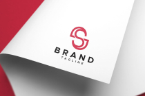 Letter S or SS Minimal Logo Design Template Screenshot 3