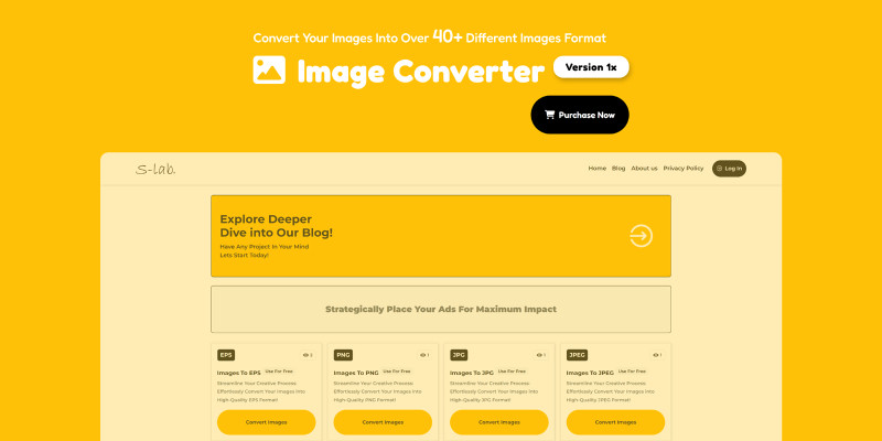 PHP Image Format Converter