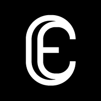 Letter E Outline Logo Design Template