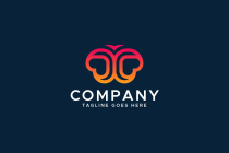Butterfly Love Logo Design Template Screenshot 1