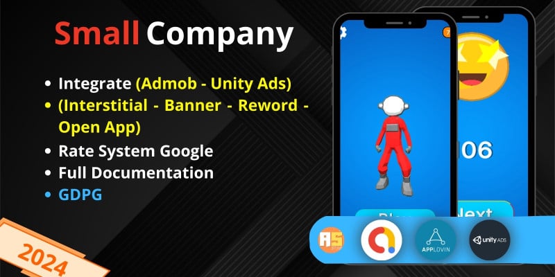 Small Company - Complete Unity Game