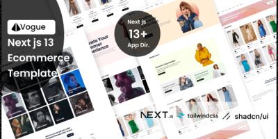 Vogue: Next.js Tailwind CSS Fueling Ecommerce