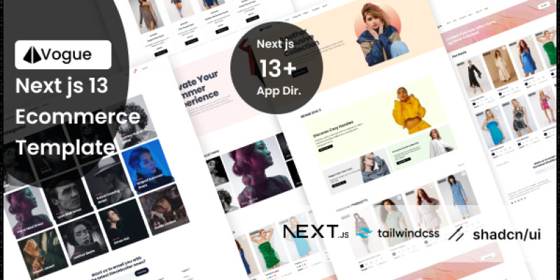 Vogue: Next.js Tailwind CSS Fueling Ecommerce