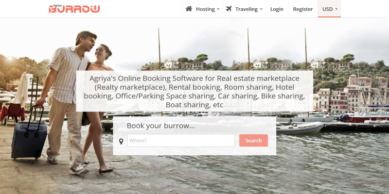 Burrow - Airbnb Clone - Online Booking Platform