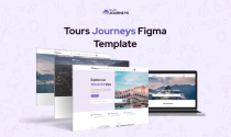 Tour Journeys Agency - TailwindCss HTML Template Screenshot 1