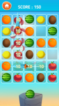 Ninja Fruit Sega Match Puzzle Game For Android Screenshot 4