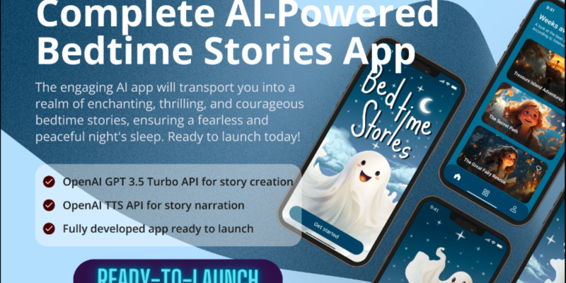 AI-Powered Bedtime Stories App Flutter
