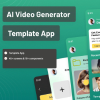AI Video Generator  Flutter Template App