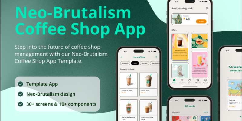 Coffee Shop Flutter App Template