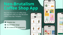 Coffee Shop Flutter App Template Screenshot 1