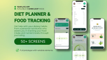 Diet Planner And Food Tracker - Flutter Template Screenshot 1