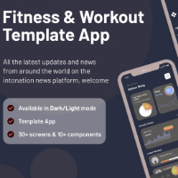 Fitness And Workout Template Flutter App 