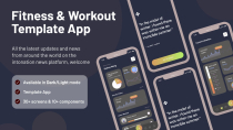 Fitness And Workout Template Flutter App  Screenshot 4