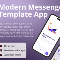 Modern Messenger App - Flutter UI Kit
