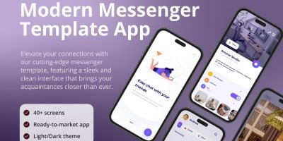 Modern Messenger App - Flutter UI Kit