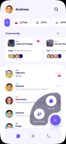 Modern Messenger App - Flutter UI Kit Screenshot 3