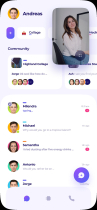 Modern Messenger App - Flutter UI Kit Screenshot 84