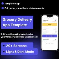 Grocery Delivery App Flutter UI Kit