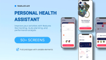 Personal Health Assistant Flutter  UI Kit Screenshot 1