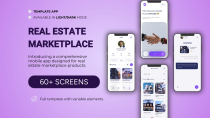 Real Estate Marketplace Flutter  UI Kit Screenshot 1