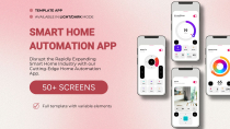 IoT Smart Home Flutter Template  UI Kit Screenshot 1