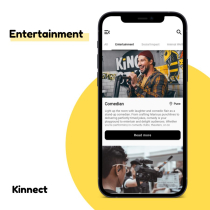 Flutter Kinnect App Template Screenshot 16
