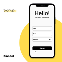 Flutter Kinnect App Template Screenshot 43