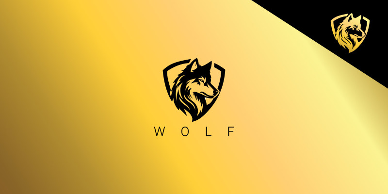 Wolf Head Logo Design