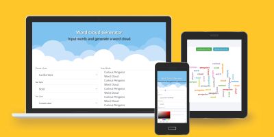 Word Cloud Generator PHP Script