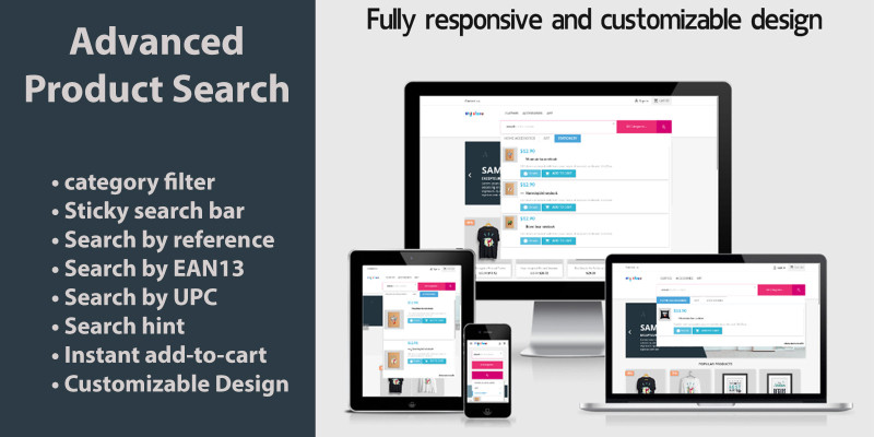 Product Search – Advanced Search PrestaShop