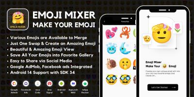 Emoji Mixer Make Your Emoji AdMob Ads Android