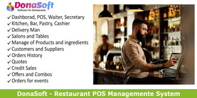 DonaSoft - Restaurant POS Management System 