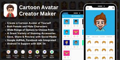 Cartoon Avatar Creator Maker Android