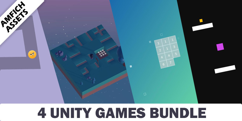 4 Unity Casual Games Bundle