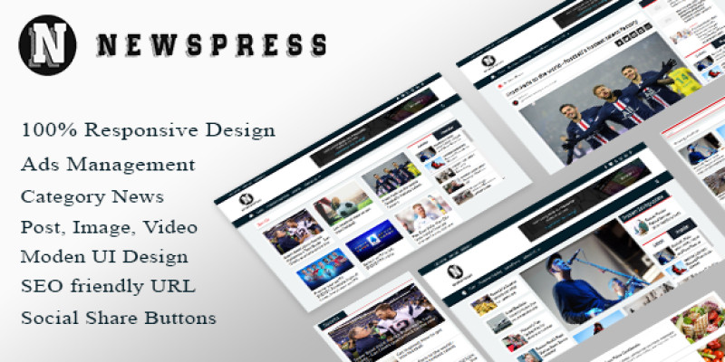 NewsPress - Laravel Magazine And NewsPaper Script