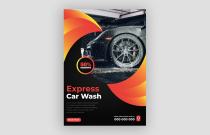 Promotional Car Wash Flyer Template Screenshot 1