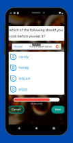 Food Quiz Flutter App with AdMob Screenshot 4