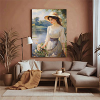 Painting on Interior Wall Mockup Template 1